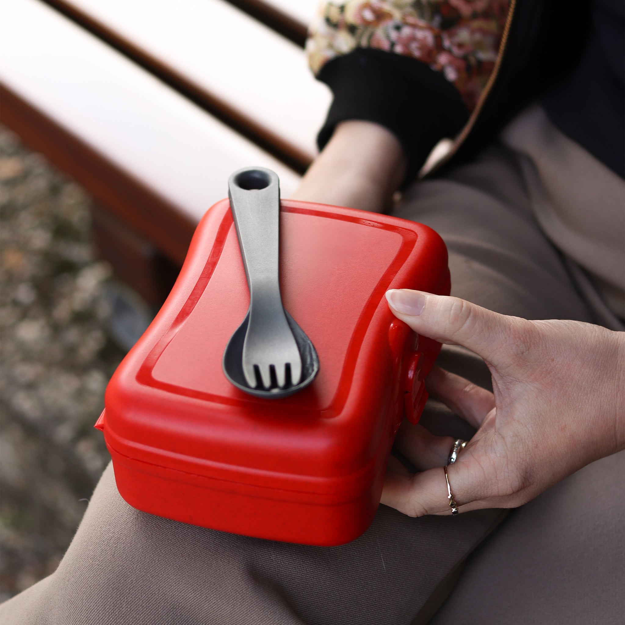BASIC READY Lunchbox-Set + Besteck-Set