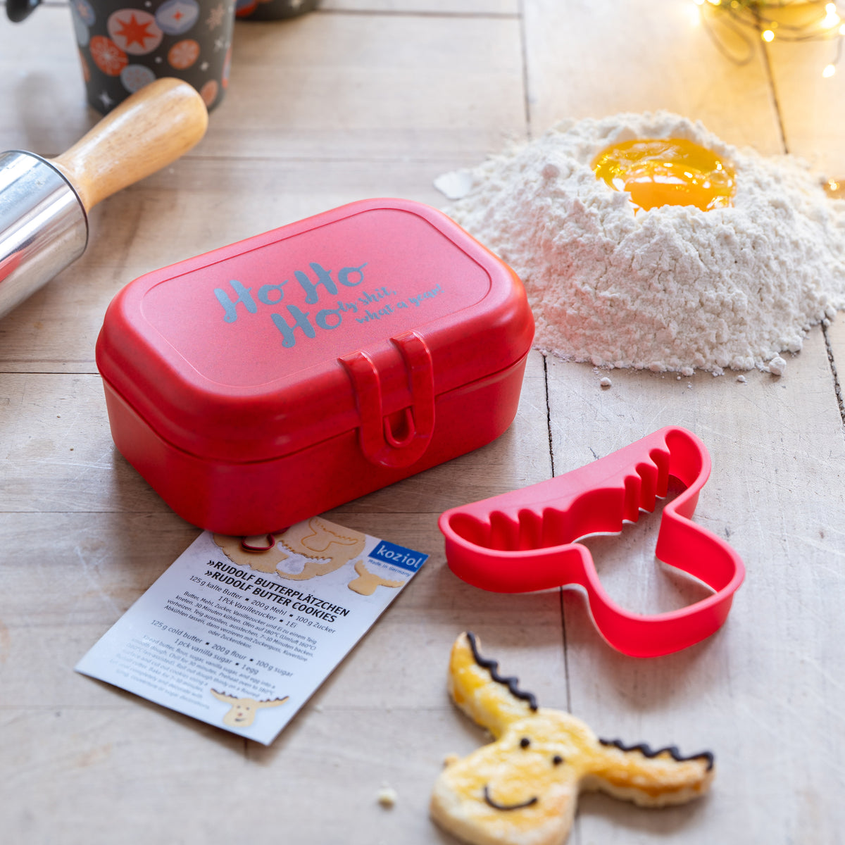 PASCAL S + RUDOLF Lunchbox + Ausstecher