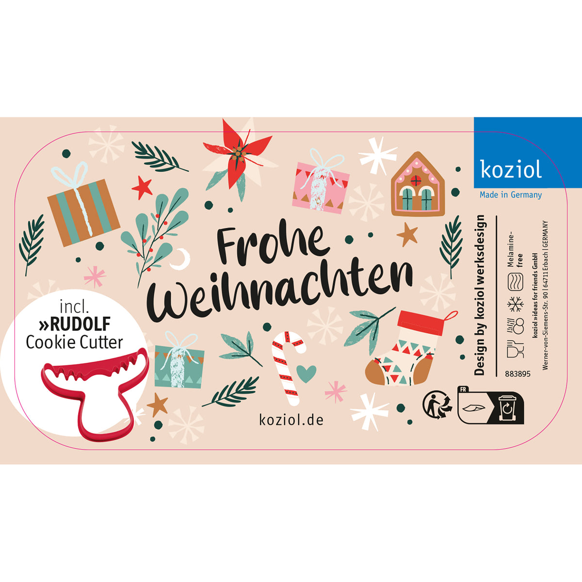 PASCAL S + RUDOLF Lunchbox + Ausstecher