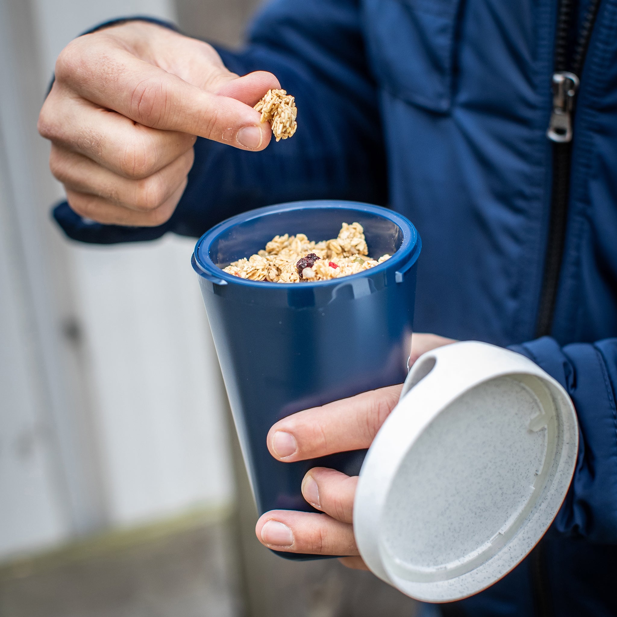 BUDDY 0,7 Snackpot mit Einsatz und Deckel