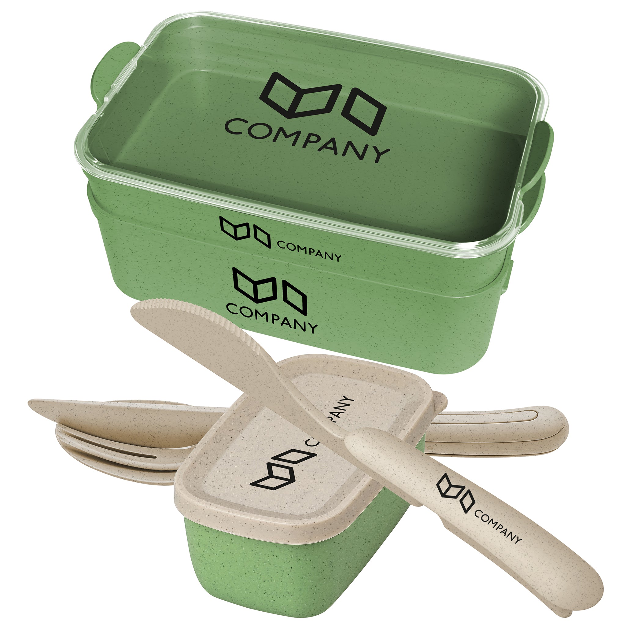 STAKK BENTOBOX READY Bentobox 2l+Liquidsafe Box+Besteckset