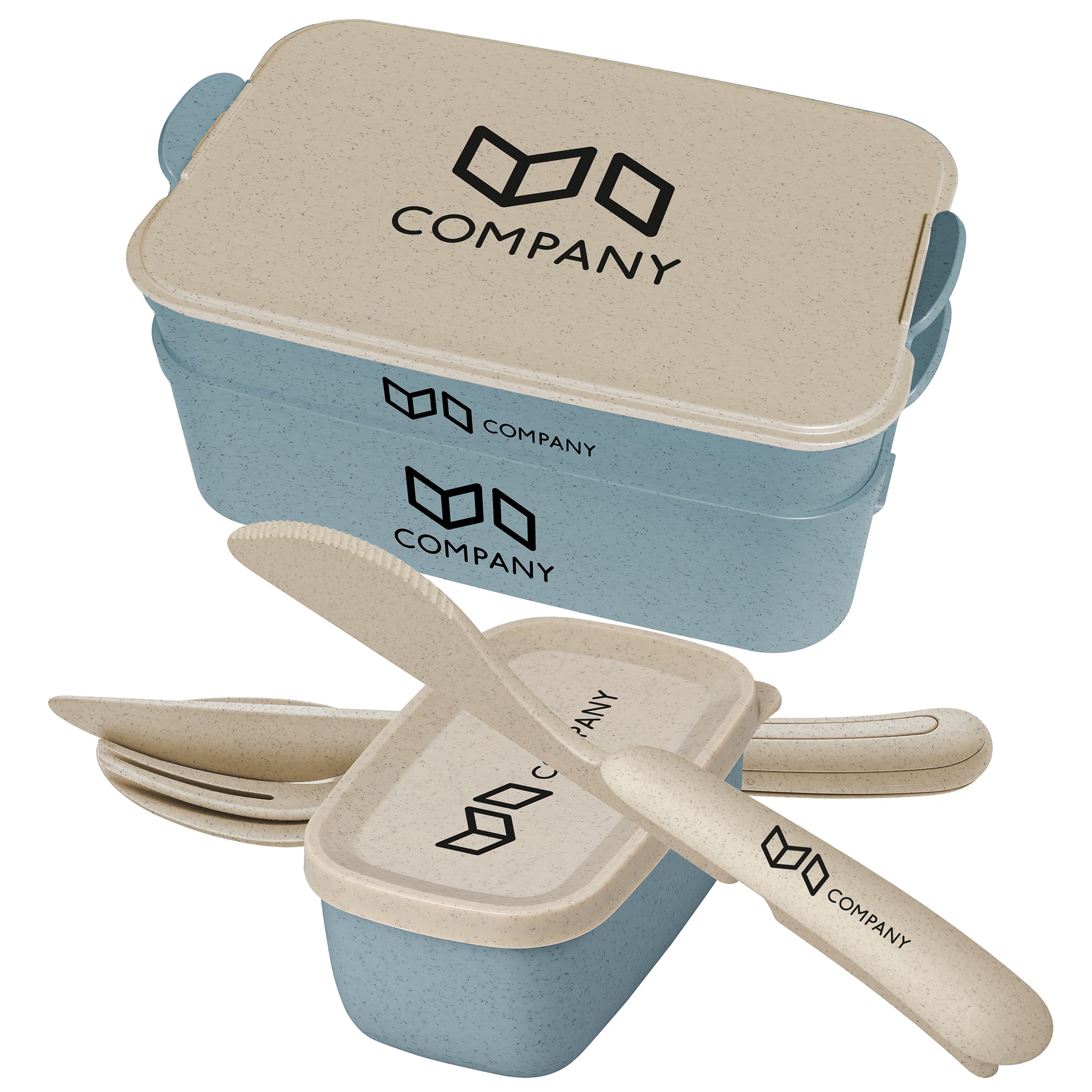 STAKK BENTOBOX READY Bentobox 2l+Liquidsafe Box+Besteckset
