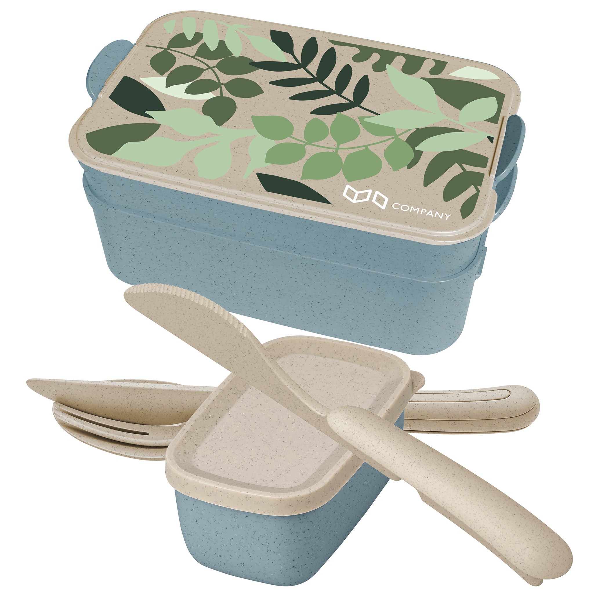 STAKK BENTOBOX READY Bentobox 2l+Liquidsafe Box+Besteckset