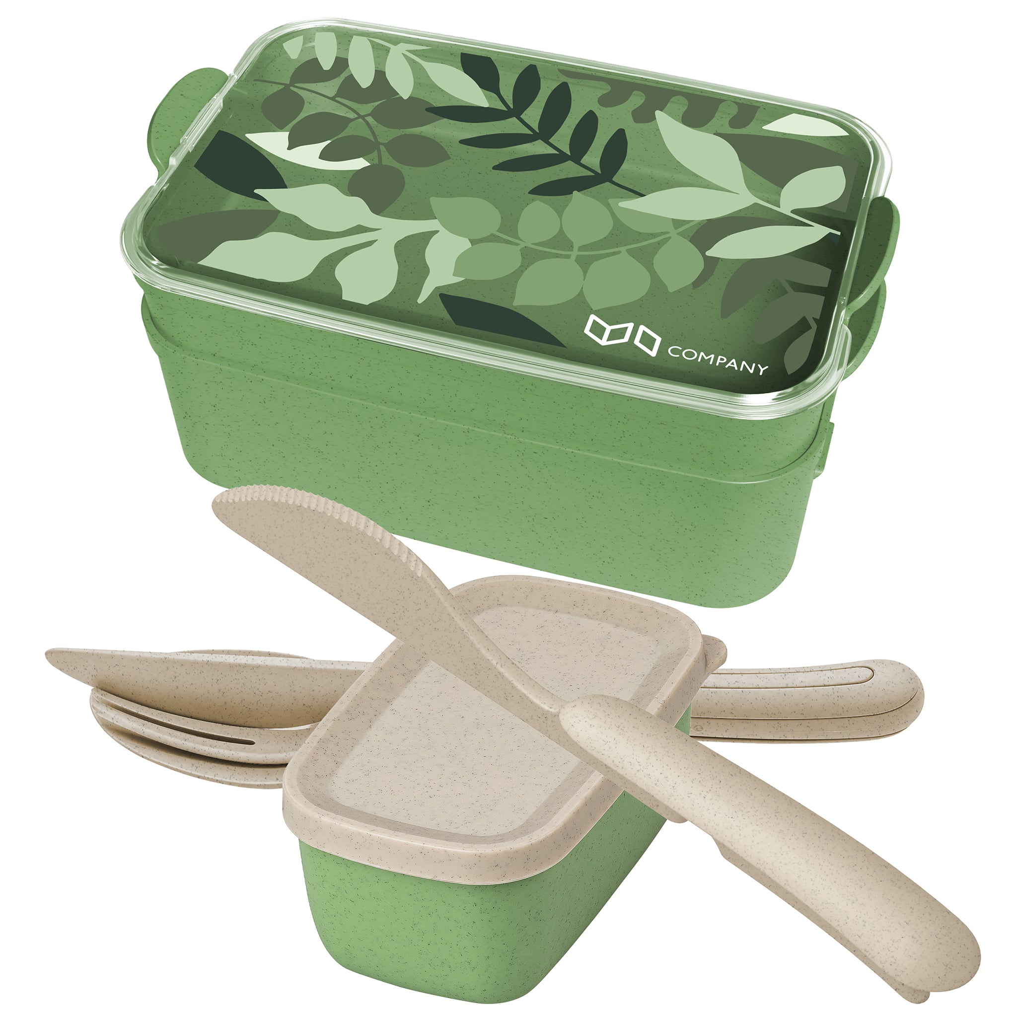 STAKK BENTOBOX READY Bentobox 2l+Liquidsafe Box+Besteckset