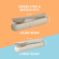 TWIST READY Besteck Etui + Besteckset 3-teilig
