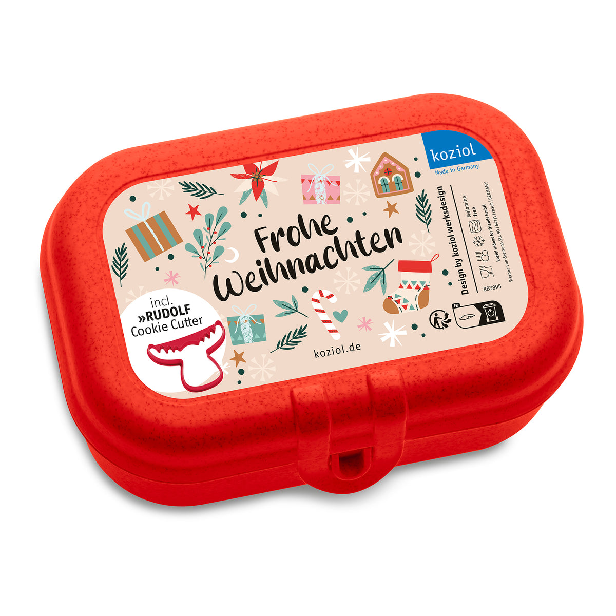 PASCAL S + RUDOLF Lunchbox + Ausstecher