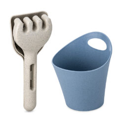 KLIKK SAND READY BEACH-Sandwerkzeug Set 3-teilig+Utensilo 300ml